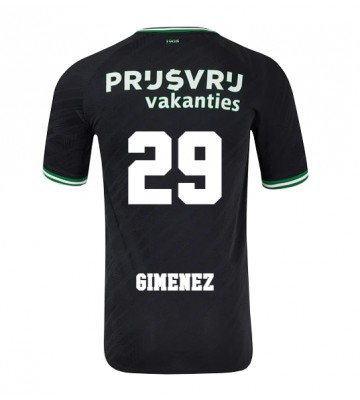 Feyenoord Santiago Gimenez #29 Replika Udebanetrøje 2024-25 Kortærmet